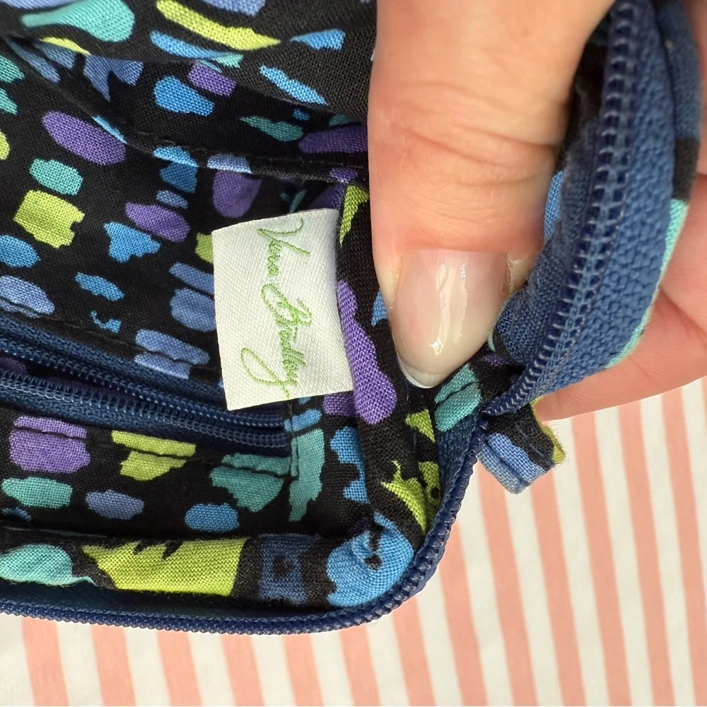 Vera Bradley Blue Floral Clutch